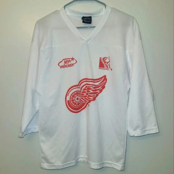 Detroit Red Wings Youth League Training Jersey LOT J - Picture 1 of 9